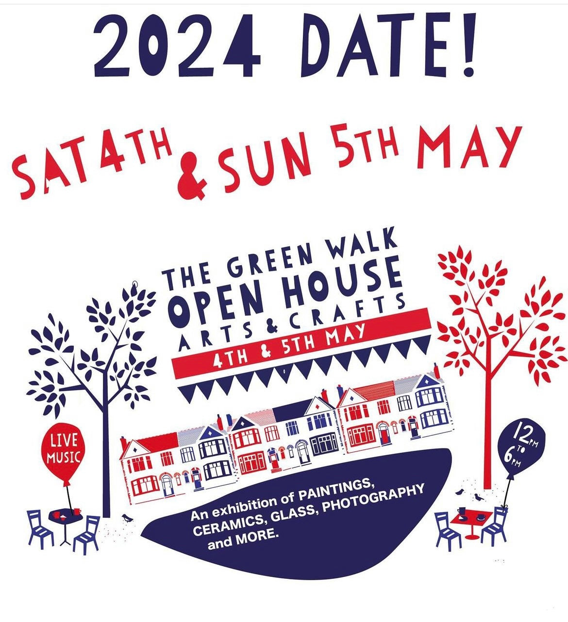 Green Walk Open House Arts & Craft Weekend 2024