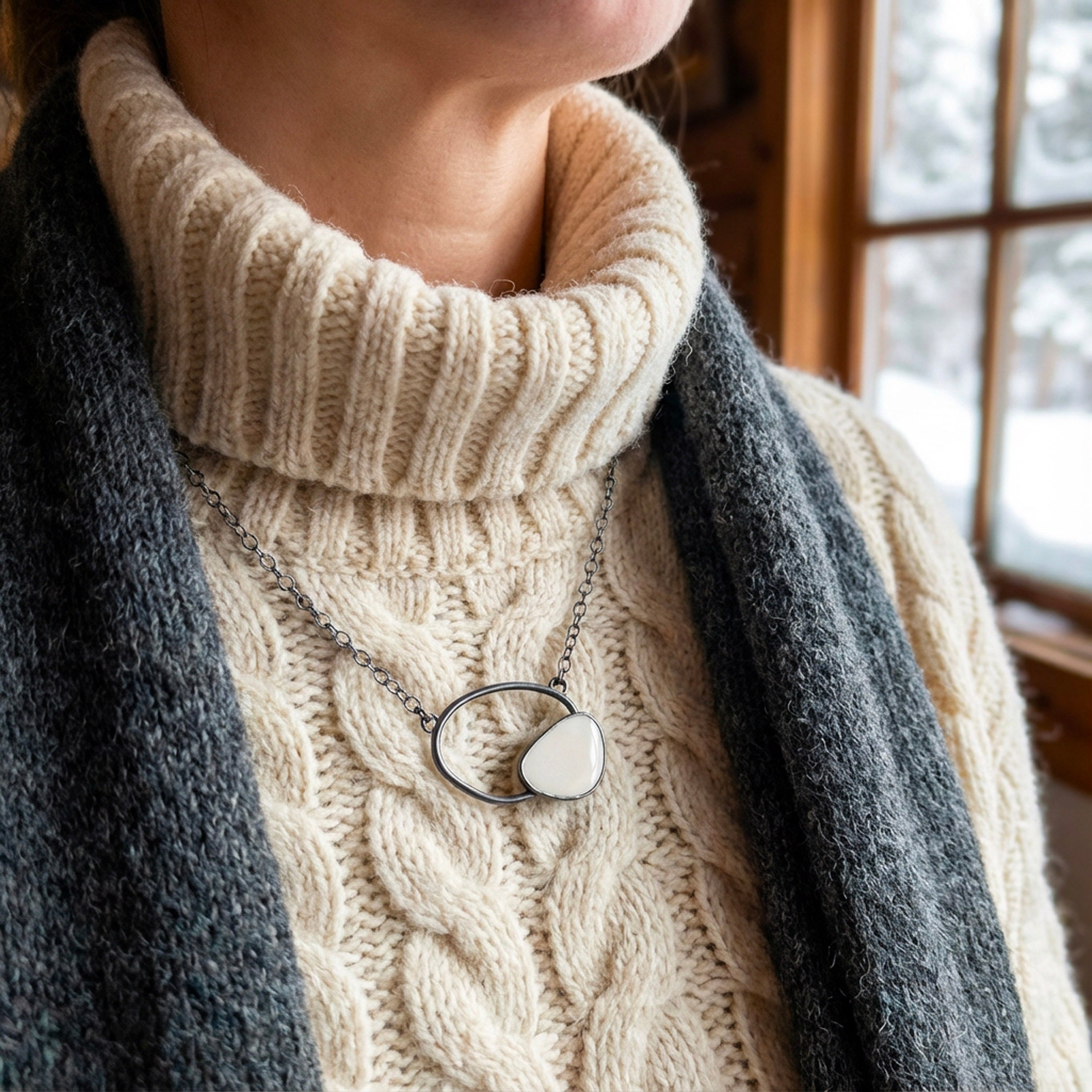 Single Pebble Necklace - Pre Order