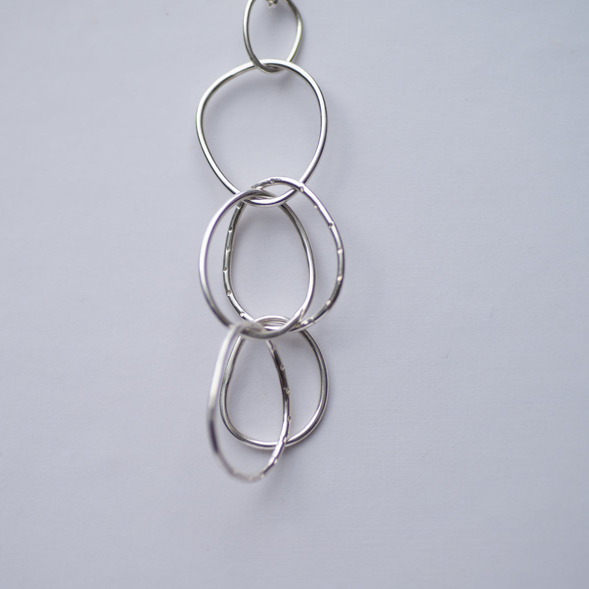 Sky Collection Linked Loop Necklace