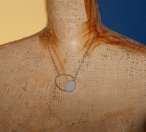 Single Pebble Necklace