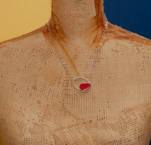 Shore Collection - Single Pebble Necklace