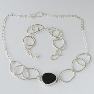 Sky Collection Multi Link Necklace