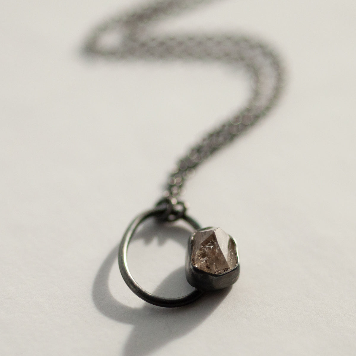 Gemstone Collection - Tourmalated Quartz Necklace