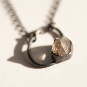 Gemstone Collection - Tourmalated Quartz Necklace