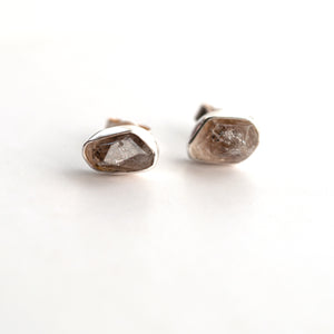 Gemstone Collection - Tourmalated Quartz Stud Earrings Set 3